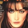 Carla Bruni en couverture du Elle de juillet 1994.