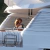 Beyoncé et Jay-Z en vacances sur un yacht en Croatie le 5 septembre 2011