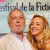 Hélène de Fougerolles et François Berléand, naturels et complices, au festival de la fiction de la Rochelle le 7 septembre 2011