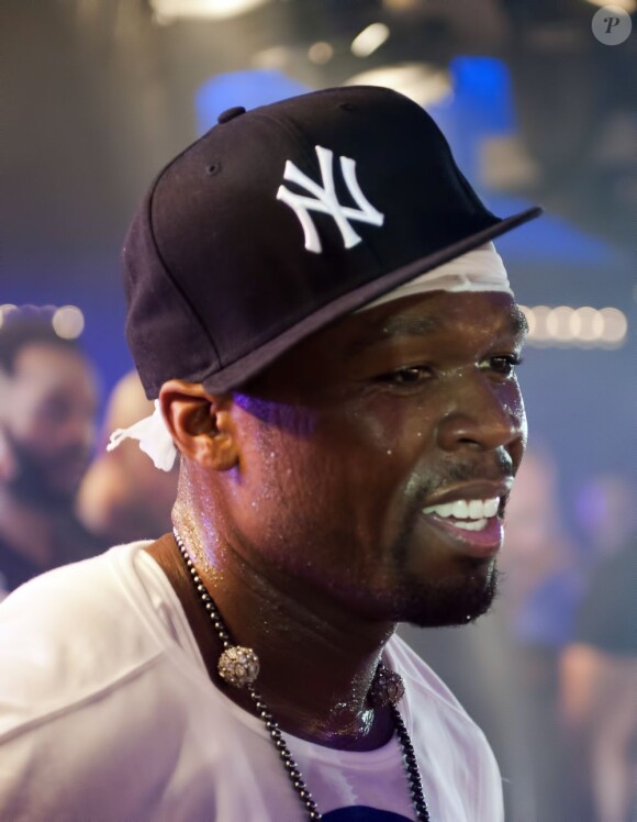 50 Cent à Cannes en août 2011