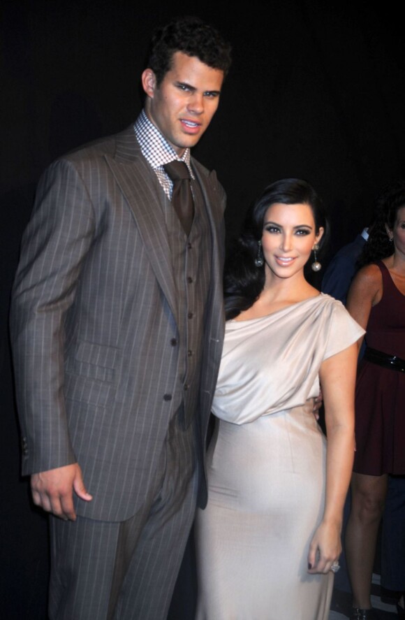 Kim Kardashian et son mari Kris Humphries à New York le 31 août 2011