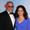 Gloria Estefan et son mari Emilio assistent aux ALMA Awards, à Los Angeles, samedi 10 septembre 2011.