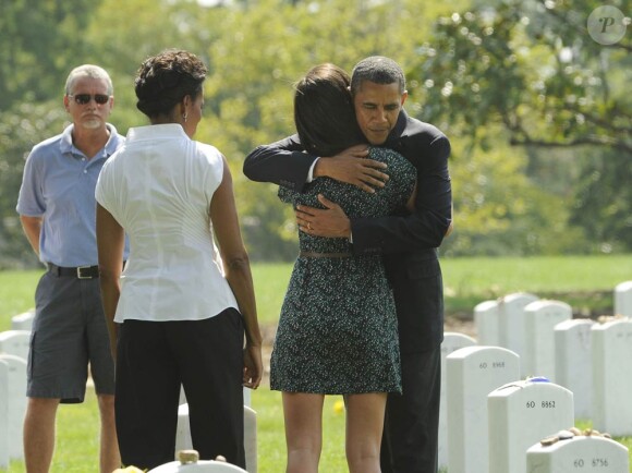 Barack et Michelle Obama à Washington, lors de la commémoration, dix ans après, des attentats du 11 septembre 2001.