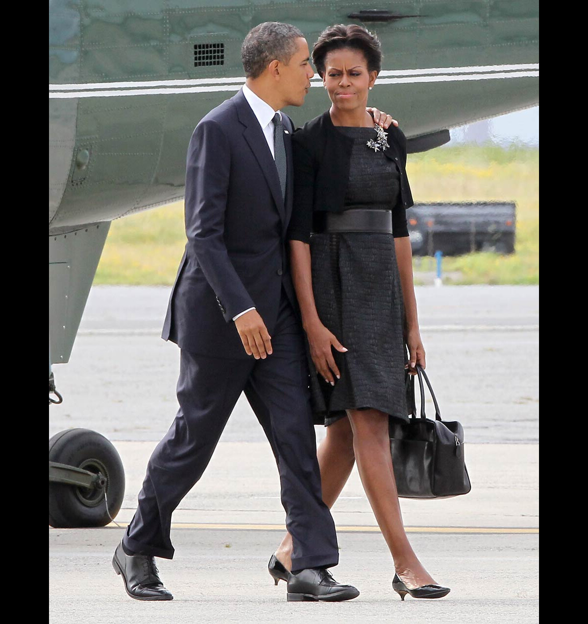 Photo : Barack et Michelle Obama s'apprêtent à rejoindre Washington ...
