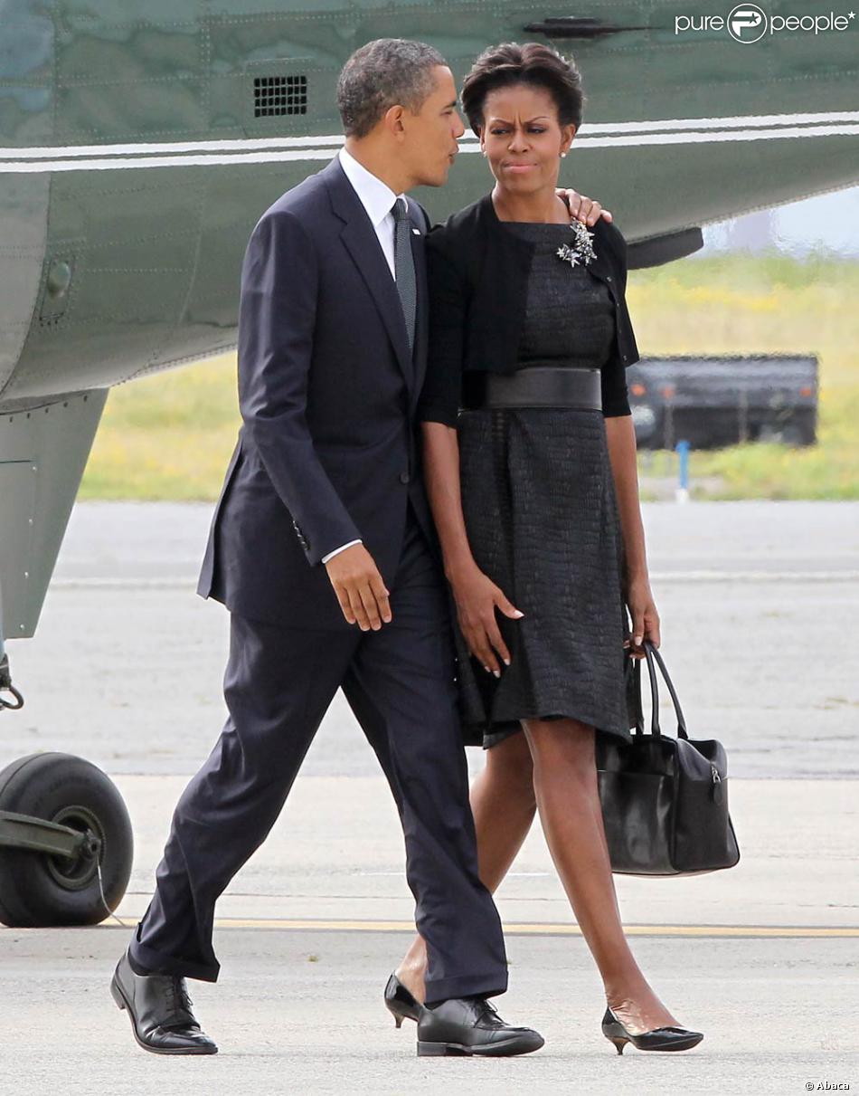 Barack et Michelle Obama s'apprêtent à rejoindre Washington lors de la ...