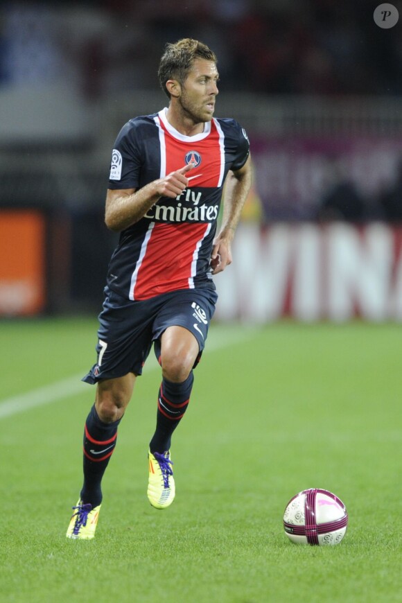 L'international Jérémie Menez a réalisé une prestation en demie-teinte lors du match PSG-Brest du 11 septembre 2011 en délivrant une passe décisive
