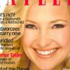 Octobre 2003 : Kate Hudson pose en Une de l'édition britannique du magazine Tatler.