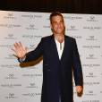Robbie Williams présente sa collection de vêtements, Farrell, le 15 septembre 2011