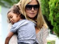 Heidi Klum : La super maman pouponne toujours avec classe