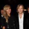 Entouré de son épouse Cathy, David Guetta présente en avant-première son documentaire Nothing but the beat : The Movie, samedi 17 septembre 2011 au Grand Rex, à Paris.