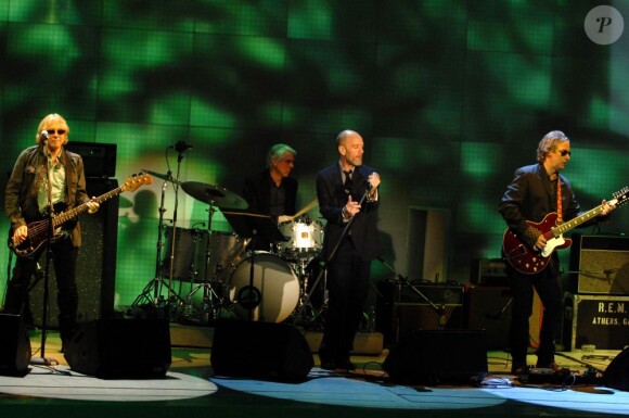 Le groupe R.E.M en mars 2008 en Italie