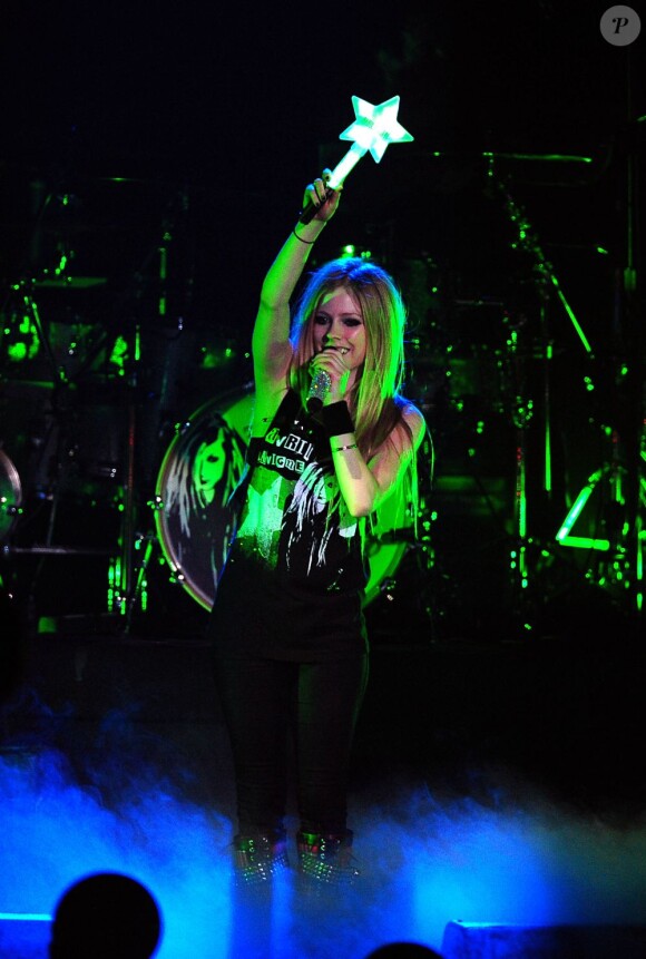 Avril Lavigne en concert à Paris le 17 septembre 2011