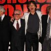 Les Rolling Stones et Martin Scorsese, à New York, le 31 mars 2008.