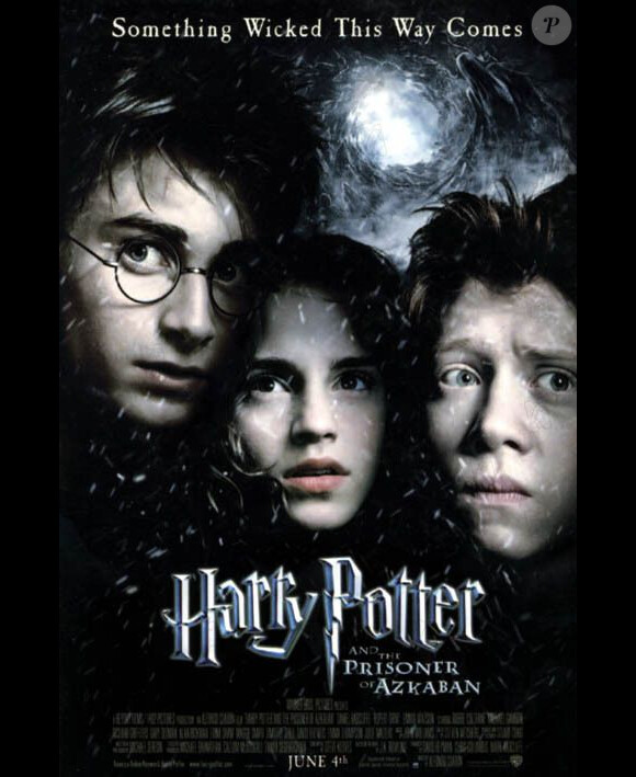 Les héros d'Harry Potter et le prisonnier d'Azkaban : Emma Watson, Daniel Radcliffe et Rupert Grint