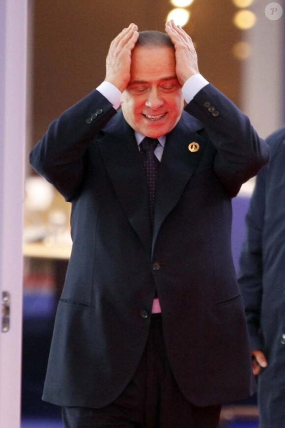 Silvio Berlusconi, à Deauville, le 26 mai 2011.