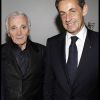 Outre le président Nicolas Sarkozy, présent à l'Olympia avec son homologue arménien Serge Sarkissian, Charles Aznavour pouvait compter sur la présence de nombreuses personnalités pour sa soirée spéciale pour l'Arménie, mercredi 28 septembre 2011.