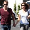 Cindy Crawford, son époux Rande Gerber et leur fils Presley dans les rues de Malibu le 1er octobre 2011