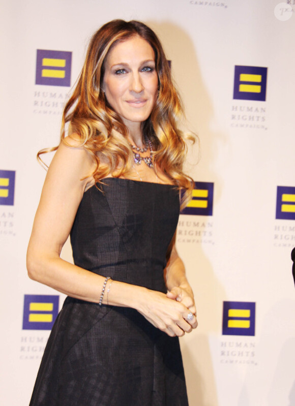 Sarah Jessica Parker assiste au Gala annuel Human Rights, à Washington, samedi 1er octobre 2011.