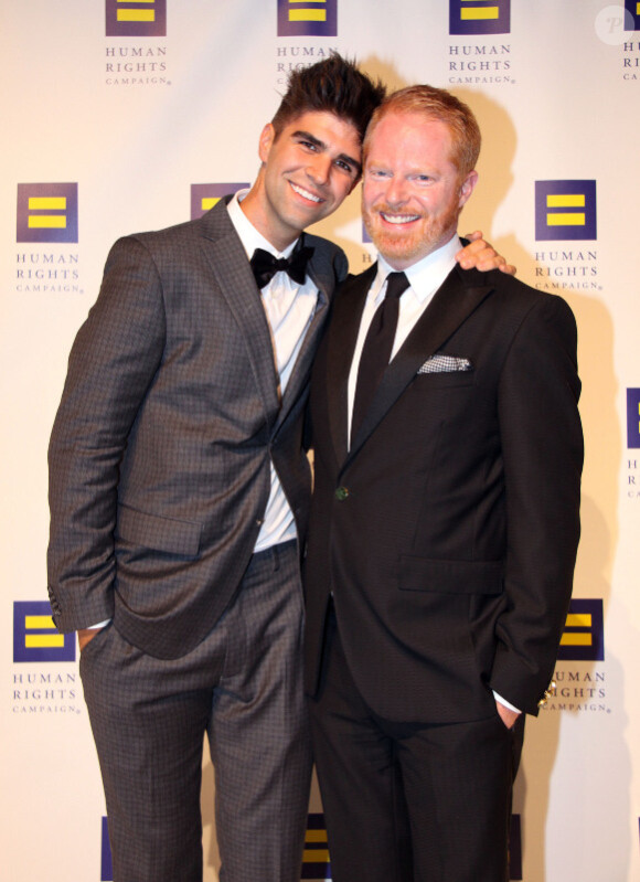 Jesse Tyler Ferguson et son petit ami assistent au Gala annuel Human Rights, à Washington, samedi 1er octobre 2011.