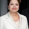 La président brésilienne Dilma Roussef au Palais des Beaux-Arts de Bruxelles le 4 octobre 2011 pour l'inauguration de l'exposition Europalia, dédiée cette année au Brésil.