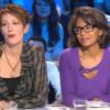 Natacha Polony et Audrey Pulvar dans On n'est pas couché, samedi 8 octobre 2011 sur France 2
