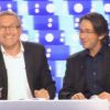 Laurent Ruquier et Florian Gazan dans On n'est pas couché, samedi 8 octobre 2011 sur France 2