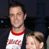 Johnny Knoxville et sa première épouse Melanie, à Los Angeles, le 9 avril 2003.