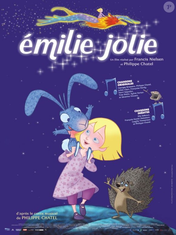 L'affiche du film d'animation Emilie Jolie