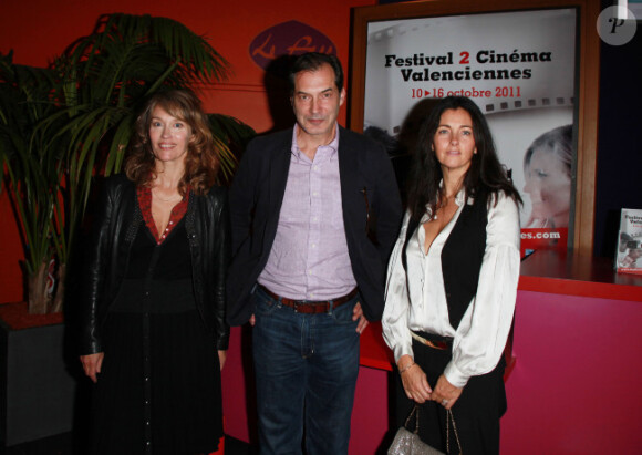 Marianne Basler, Samuel Labarthe et Cristiana Reali lors du festival 2 Valenciennes le 12 octobre 2011