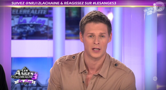 Matthieu Delormeau dans Les Anges de la télé-réalité 3 - Le Mag, jeudi 13 octobre 2011 sur NRJ 12