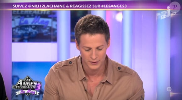 Matthieu Delormeau dans Les Anges de la télé-réalité 3 - Le Mag, jeudi 13 octobre 2011 sur NRJ 12