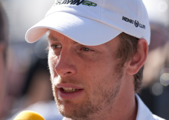 Jenson Button, le 26 mars 2009 à Melbourne en Australie