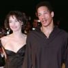 JoeyStarr et Béatrice Dalles le 13 mai 2001 à Cannes.