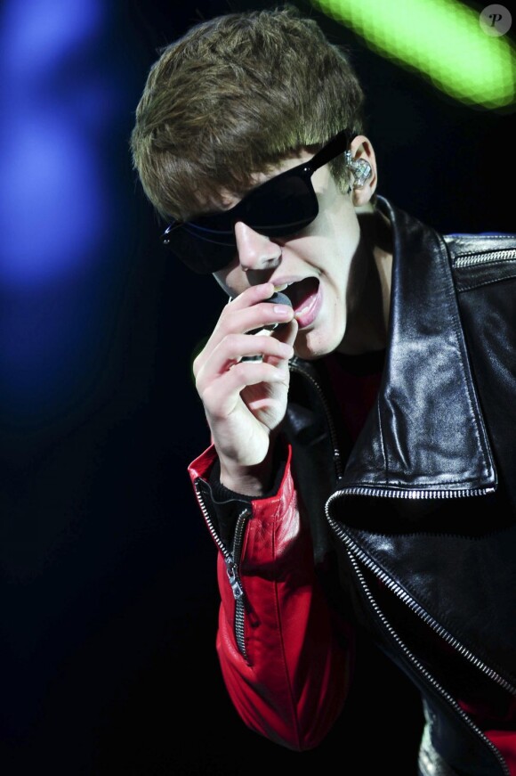 Justin Bieber en concert à Buenos Aires le 13 octobre 2011