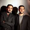 Eric Toledano et Olivier Nakache lors de l'avant-première à Paris du film Intouchables le 18 octobre 2011