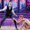 Baptiste Giabiconi et Fauve lors du premier prime-time de Danse avec les stars 2