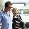 Kate Winslet et son nouveau chéri Ned Rockroll, neveu de Richard Branson, arrivent à l'aéroport de San Francisco le 14 octobre 2011, plus de doute sur leur amour !