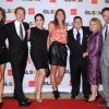 Elisabetta Canalis, Carson Kressley, Ricki Lake, Hope Solo, Chaz Bono, Nancy Grace et David Arquette lors des Respect Awards de l'association GLSEN, le 21 octobre au Beverly Hills Hotel de Los Angeles.