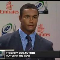Mondial de rugby : Thierry Dusautoir sacré meilleur joueur de la planète