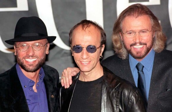 Maurice, Robin et Barry Gibb forment les Bee Gees. Ici à Londres, le 27 septembre 2009.