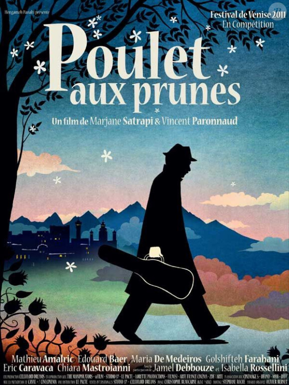 L'affiche du film Poulet aux prunes