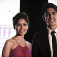 Freida Pinto et Dev Patel lors de la présentation du film Or Noir au festival du film de Tribeca à Doha le 25 octobre 2011