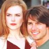 Nicole Kidman et Tom Cruise à la première d'Eyes Wide Shut, le 2 juillet 2000.