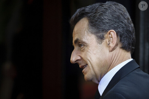 Nicolas Sarkozy à Bruxelles le 26 octobre 2011