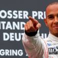 Lewis Hamilton le 24 juillet 2011 sur le circuit du Nuerburgring en Allemagne