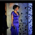 China Moses, maîtresse de cérémonie des 'nouvelles' Victoires du Jazz, captées en septembre au Théâtre de Verdure de Nice et diffusées en novembre sur France 3 et FIP.