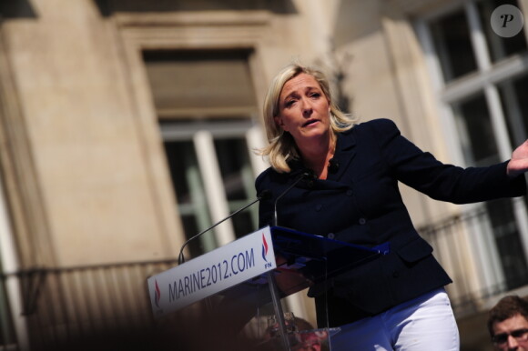 Marine Le Pen à Paris, en mai 2011.