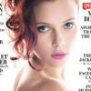 Scarlett Johansson en couverture du Vanity Fair du mois de décembre.