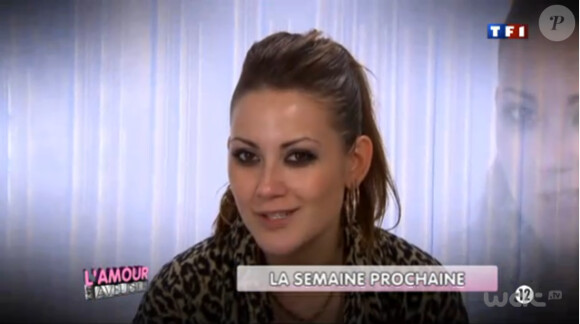 Une candidate de L'amour est aveugle, vendredi 4 novembre 2011 sur TF1