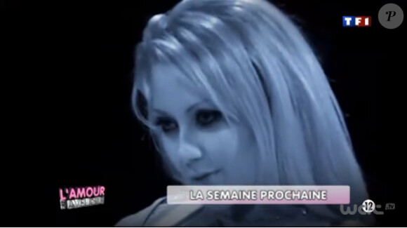 Une candidate dans le noir de L'amour est aveugle, vendredi 4 novembre 2011 sur TF1